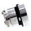 22mm Mounting Hole Dia. Momentary (MO) Round Nonilluminated Push-Button Switch (White), ZB4BA1