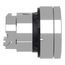 22mm Mounting Hole Dia. Momentary (MO) Round Integral LED Illuminated Push-Button Switch (White), ZB4BA18