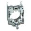 22mm Mounting Hole Dia. Momentary (MO) Round Integral LED Illuminated Push-Button Switch (White), ZB4BA18