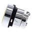 22mm Mounting Hole Dia. Momentary (MO) Flush Head Nonilluminated Push-Button Switch (Yellow), ZB4BA5