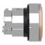 22mm Mounting Hole Dia. Momentary (MO) Round Nonilluminated Push-Button Switch (Orange), ZB4BA58