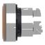 22mm Mounting Hole Dia. Momentary (MO) Round Nonilluminated Push-Button Switch (Orange), ZB4BA58