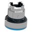 22mm Mounting Hole Dia. Momentary (MO) Round Nonilluminated Push-Button Switch (Blue), ZB4BA68