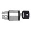 3-Position Maintained (MA) Keyed NEMA 4X & 13 Selector Switch With Left Position Key Withdrawal (Black), ZB4BG9