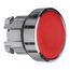 22mm Mounting Hole Dia. Maintained (MA) Round Push-Button Switch (Red), ZB4BH04