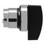 3-Position Momentary (MO) Long Handle NEMA 4X & 13 Selector Switch With Spring Return Left-To-Center (Black), ZB4BJ7