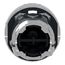 22mm Mounting Hole Dia. Momentary (MO) 22mm Projecting Head Nonilluminated Push-Button Switch (Red), ZB4BL432