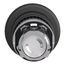 22mm Mounting Hole Dia. Maintained (MA) Round Nonilluminated Push-Button Switch (Black), ZB4BT2
