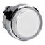 22mm Mounting Hole Dia. Momentary (MO) Round BA9s Lamp Push-Button Switch (Green), ZB4BW13