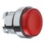 22mm Mounting Hole Dia. Momentary (MO) Round BA9s Lamp Push-Button Switch (Green), ZB4BW13