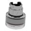 22mm Mounting Hole Dia. Momentary (MO) Round Universal Flush Push-Button Switch (Red), ZB4BW543