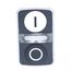 22mm Mounting Hole Dia. Momentary (MO) LED Illuminated Push-Button Switch, ZB4BW7A1721