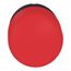 22mm Mounting Hole Dia. Momentary (MO) Round Nonilluminated Mushroom Push-Button Switch (Red), ZB5AC44