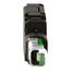 12-24 VAC LED Shock And Vibration Resistant Indicating Light With Quick Connect Connector (Green), ZB6EB3B