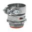 1/2" Insulated Straight Squeeze Flexible Metal Conduit, Armored or Metal Clad Cable Connector (Pack of 25)