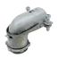 3/8" 90° Squeeze Flexible Metal Conduit, Armored or Metal Clad Cable Connector (Pack of 50)
