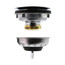 Chrome Plated Brass Bodied Duo Strainer