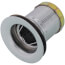 Stainless Steel Junior Deep Bar Sink Drain Strainer w/ Basket