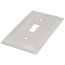 1-Gang Stainless Steel Toggle Switch Wall Plate