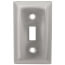 1-Gang Stainless Steel Toggle Switch Wall Plate