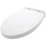 SoftClose Elongated Closed Front Toilet Seat (Cotton White)