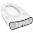 SoftClose Elongated Closed Front Toilet Seat (Cotton White)