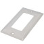 1-Gang Stainless Steel Decorator Wall Plate