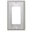 1-Gang Stainless Steel Decorator Wall Plate
