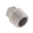 1/4" MPT Square Head Stainless Steel Plug