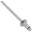 #30 Aluminum 1/16" to 1/8" Button Head Rivets (Pack of 1000)