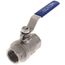 1" FPT Stainless Steel Full-Port 2-Piece Ball Valve, 1000 PSI CWP, LF