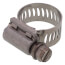 7/16" - 25/32" #6 Stainless Steel Worm Gear Hose Clamp w/ Stainless Steel Screw