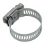 11/16" - 1-1/4" #12 Stainless Steel Worm Gear Hose Clamp w/ Stainless Steel Screw