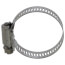 13/16" - 1-3/4" #20 Stainless Steel Worm Gear Hose Clamp w/ Stainless Steel Screw