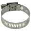 13/16" - 1-3/4" #20 Stainless Steel Worm Gear Hose Clamp w/ Stainless Steel Screw