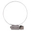 1-1/16" - 2" #24 Stainless Steel Worm Gear Hose Clamp w/ Stainless Steel Screw