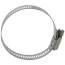 1-13/16" - 2-3/4" #36 Stainless Steel Worm Gear Hose Clamp w/ Stainless Steel Screw