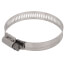2-1/16" - 3" #40 Stainless Steel Worm Gear Hose Clamp w/ Stainless Steel Screw