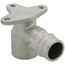 3/4" 304 Stainless Steel Expansion PEX x 1/2" Female 90-Degree Drop Ear Elbow