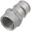 3/4" Expansion PEX x 1/2" Female 304 Stainless Steel Adapter