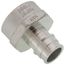 3/4" Expansion PEX x 1" Female 304 Stainless Steel Adapter
