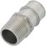 3/4" x 1/2" 304 Stainless Steel Expansion PEX Male Adapter