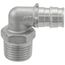 1/2" 304 Stainless Steel Expansion PEX x 1/2" Male 90-Degree Elbow