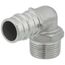 3/4" 304 Stainless Steel Expansion PEX x 3/4" Male 90-Degree Elbow