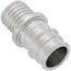 3/4" 304 Stainless Steel Expansion PEX x 3/4" Polybutylene Coupling