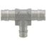 1/2" x 1/2" x 3/8" 304 Stainless Steel Expansion PEX Tee