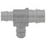 3/4" x 1/2" x 1/2" 304 Stainless Steel Expansion PEX Tee