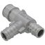 3/4" x 1/2" x 1/2" 304 Stainless Steel Expansion PEX Tee
