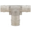 3/4" x 3/4" x 1" 304 Stainless Steel Expansion PEX Tee