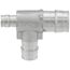 1" x 1/2" x 3/4" 304 Stainless Steel Expansion PEX Tee